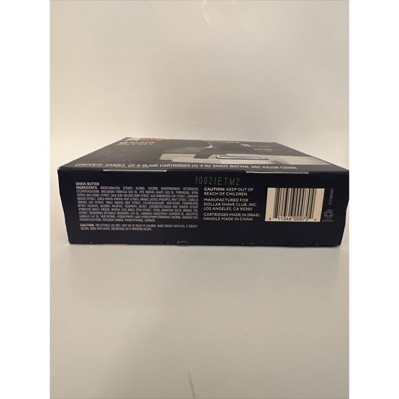 Dollar Shave Club Set 6 Blade, Handle, 2 Blade Cartridges 3oz Shave Butter-NEW - Picture 3 of 4